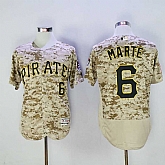 Pirates 6 Starling Marte Camo Flexbase Jersey Sguo,baseball caps,new era cap wholesale,wholesale hats